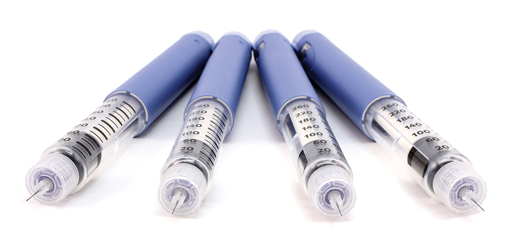 image of insulin syringes